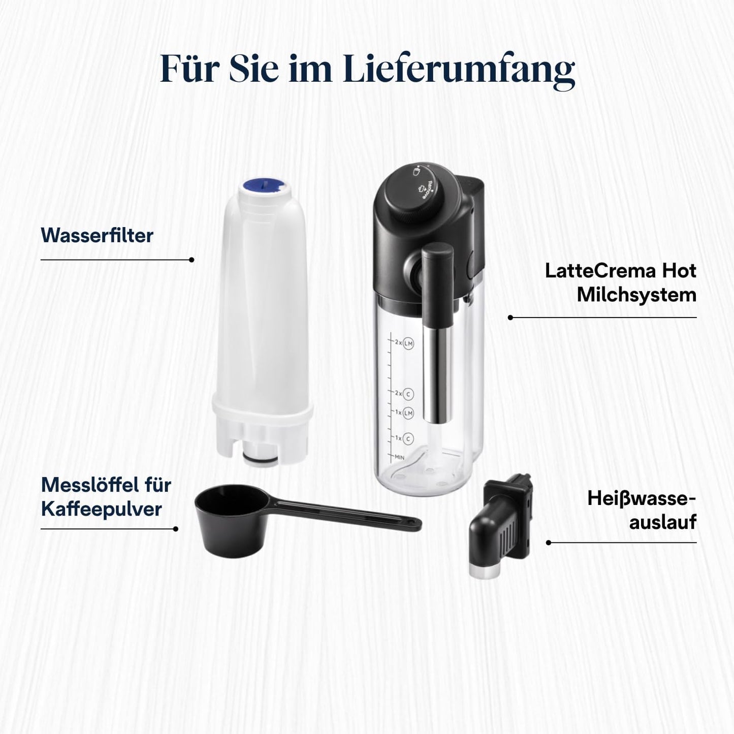 De’Longhi Magnifica Evo ECAM292.81.SB - Kaffeevollautomat mit Vollautomatischem cremigen Milchschaum, 7 One-Touch-Getränke,Cappuccino & Espresso,Kaffeemaschine,Soft-Touch-Bedienfeld,Silber